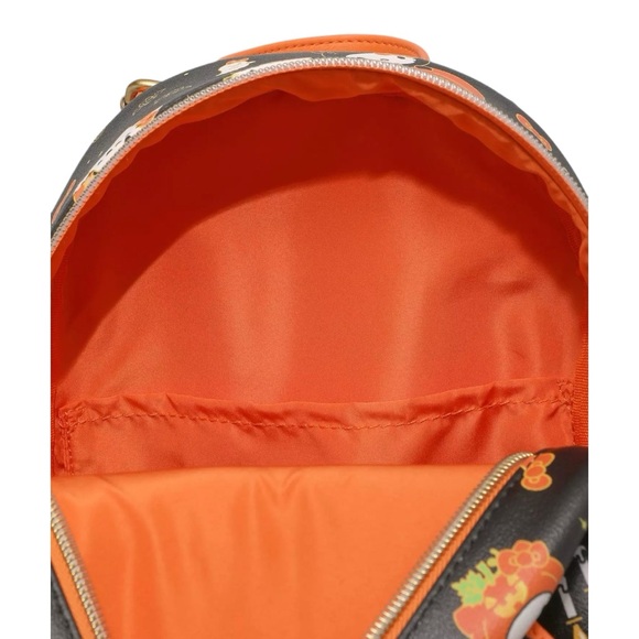 NEW Loungefly Sanrio Hello Kitty Pumpkin Halloween Mini Backpack - Picture 4 of 6